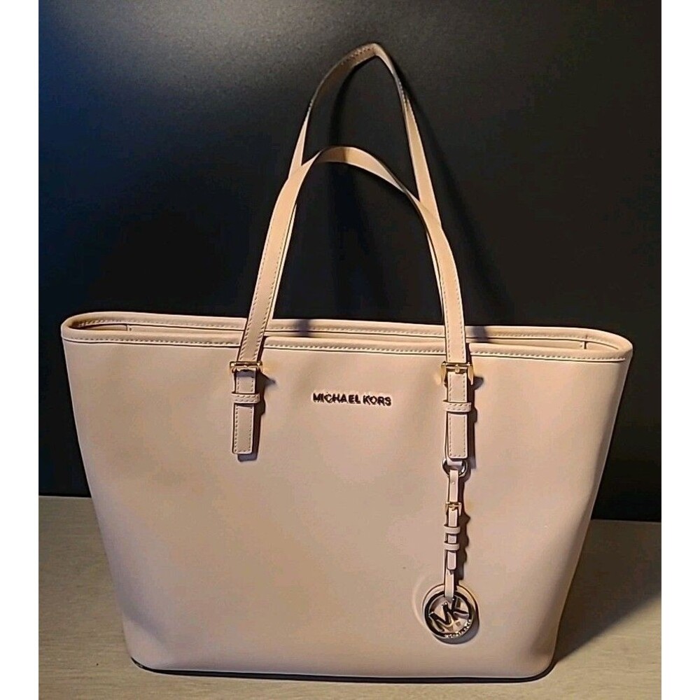 Michael Kors Travel Medium 15"  Carryall Tote Beige